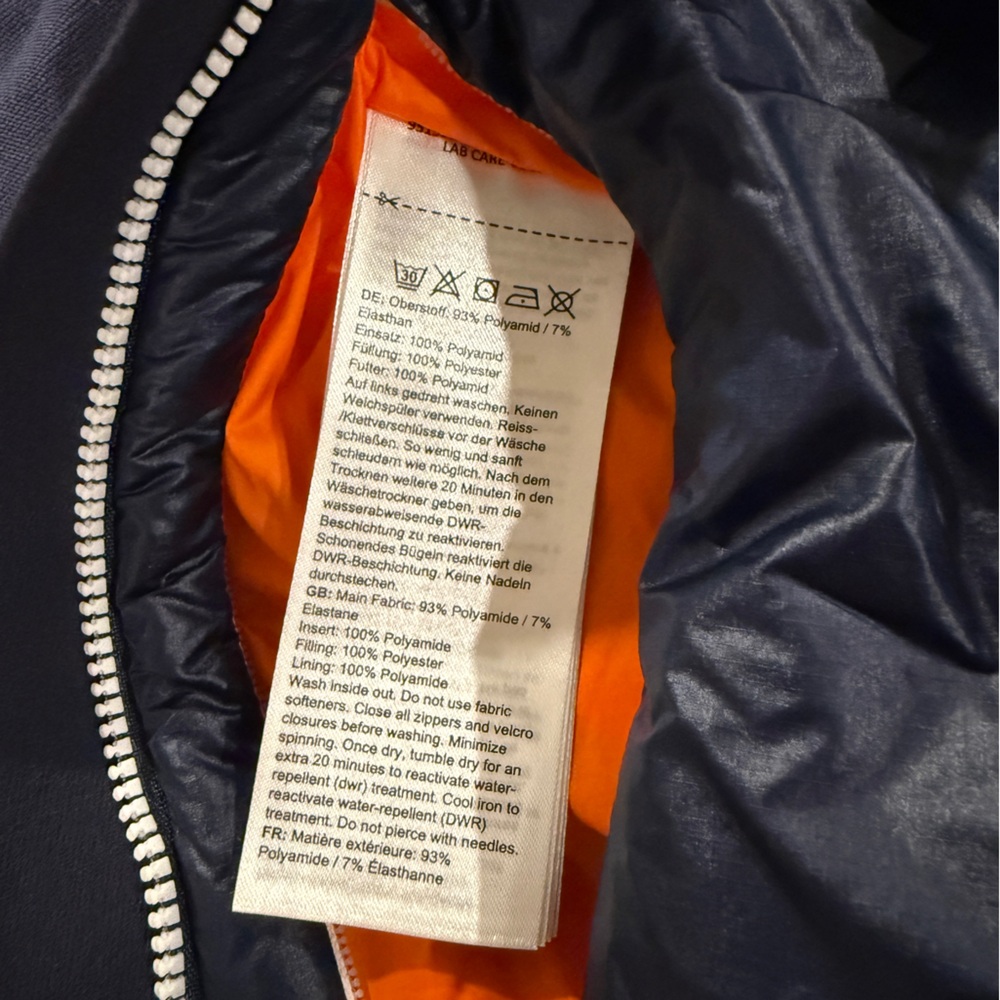 Mammut 🦣 Women’s Eisfeld SO hybrid hoodie, soft shell jacket, size S, navy - Picture 7 of 9